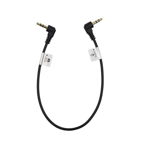 Promaster Audio Cable 3.5mm TRS male right angle - 3.5mm TRS male right angle - 1 straight
