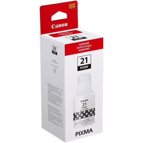 Canon GI - 21 Pigment Black Ink Bottle (170mL) - B&C Camera