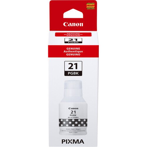 Canon GI - 21 Pigment Black Ink Bottle (170mL) - B&C Camera