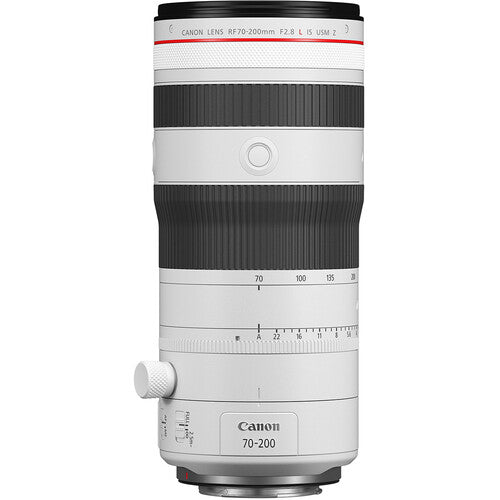 Canon RF 70 - 200mm f/2.8 L IS USM Z Lens (White, Canon RF) - B&C Camera