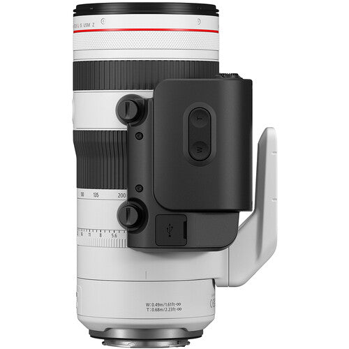 Canon RF 70 - 200mm f/2.8 L IS USM Z Lens (White, Canon RF) - B&C Camera