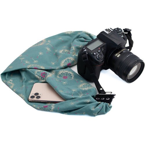 Capturing Couture Dandelion Scarf Camera Strap - B&C Camera