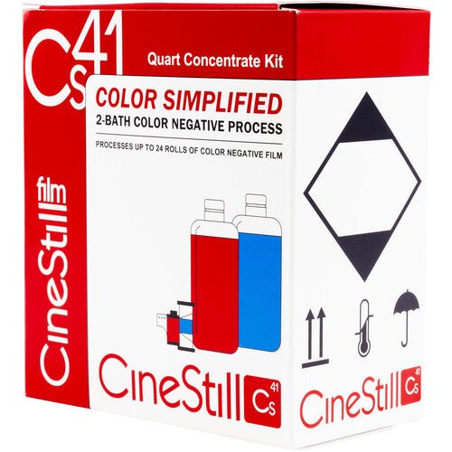 CineStill Film Cs41 C - 41 Color Negative Film Liquid Developing Kit (to Make 32 oz) - B&C Camera