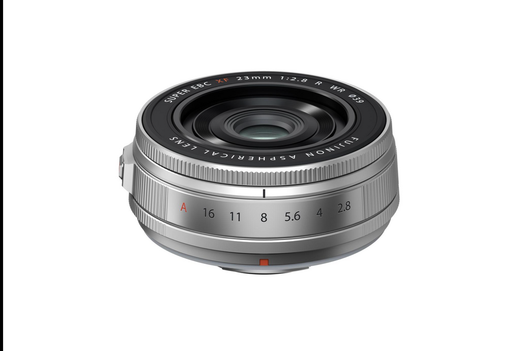 FUJIFILM 富士フイルム XF23mmF2.8 R WR シルバー FUJIFILM XF 23mm f/2.8 R WR Lens (FUJIFILM X, Silver)