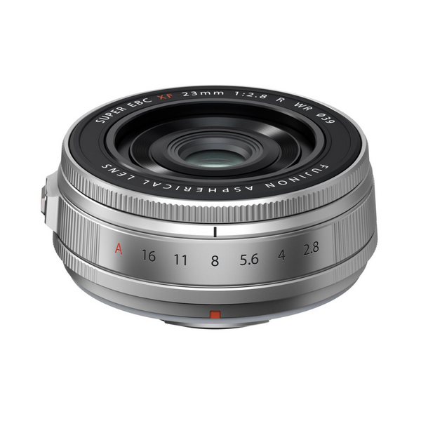 FUJIFILM FUJINON XF23mmF2.8 R WR Lens (Silver) by Fujifilm