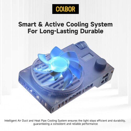 COLBOR W100R Portable RGB LED Monolight - B&C Camera