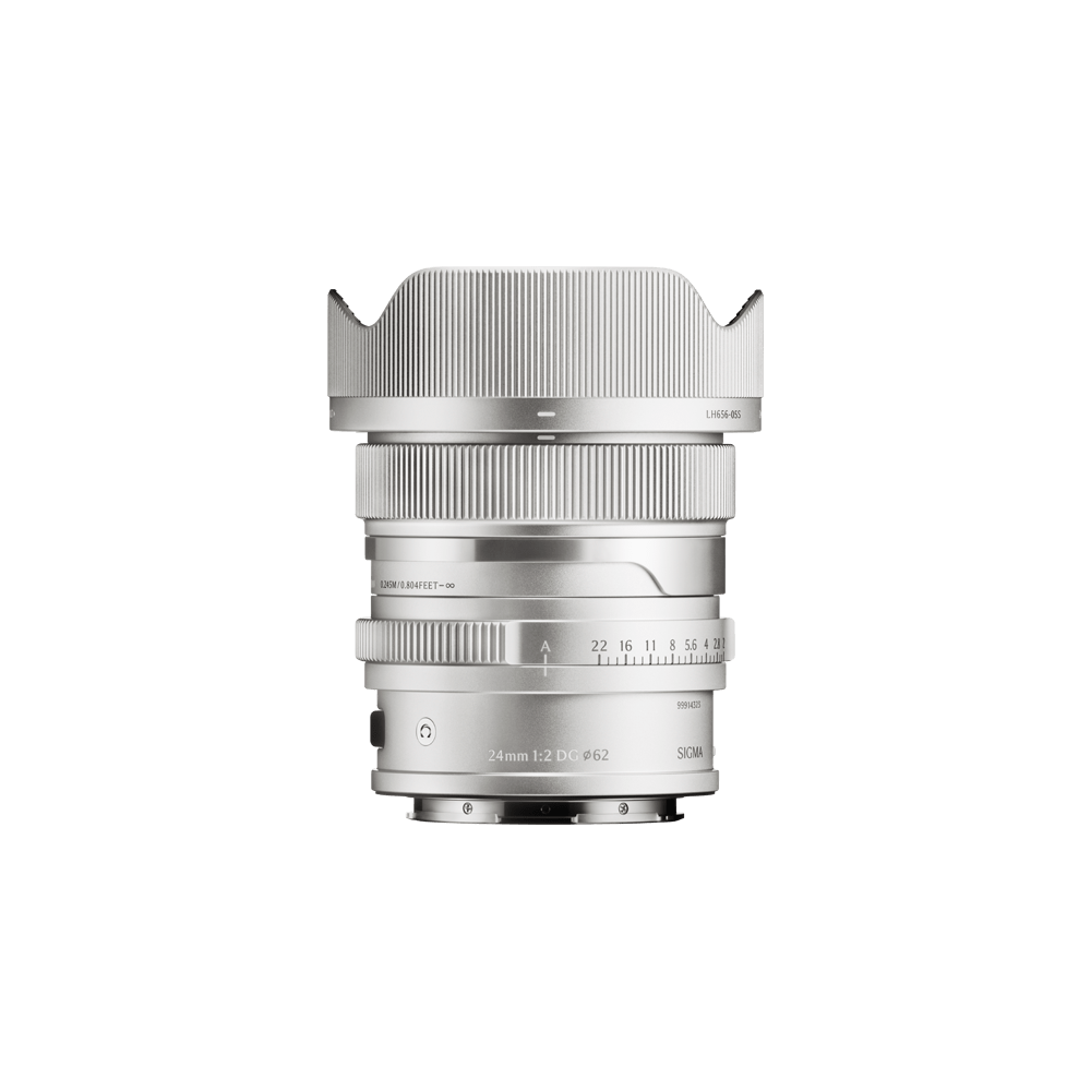 Sigma 24mm f/2 DG Contemporary Lens (L-Mount, Silver)