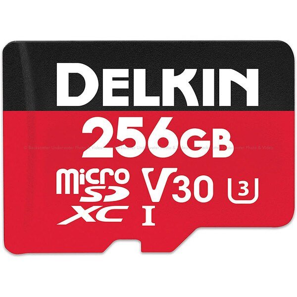 Delkin Devices 256gb Select microSD 660X UHS - I V30 Memory Card - B&C Camera