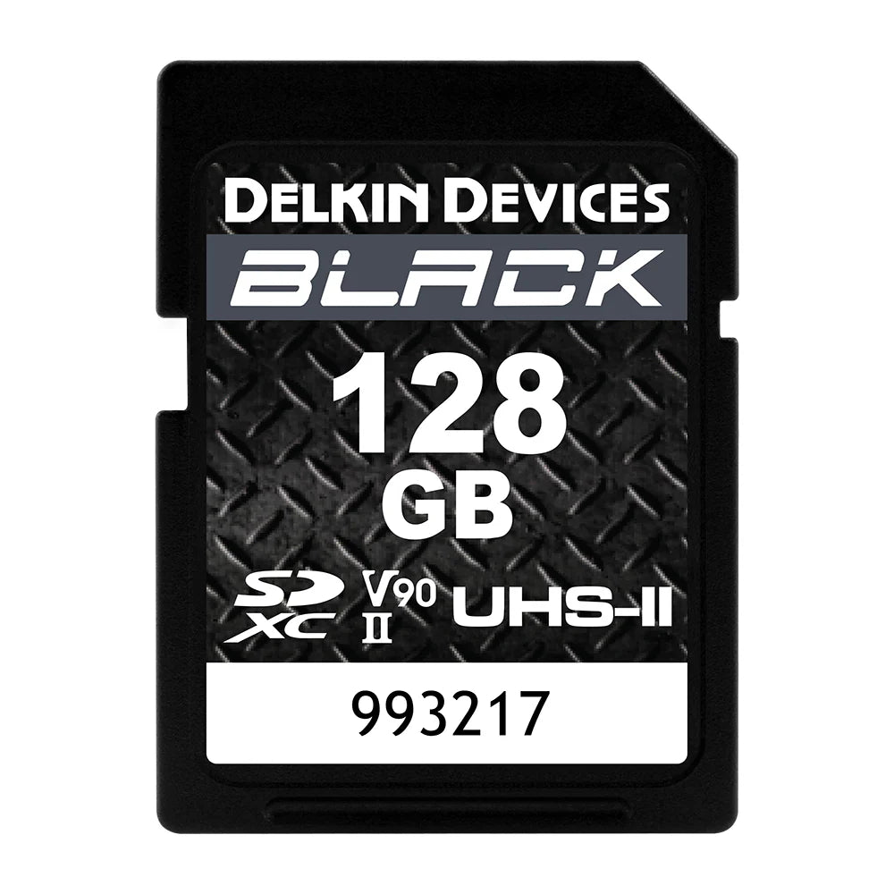 Delkin Devices BLACK UHS - II Rugged SD Card - 128gb - B&C Camera