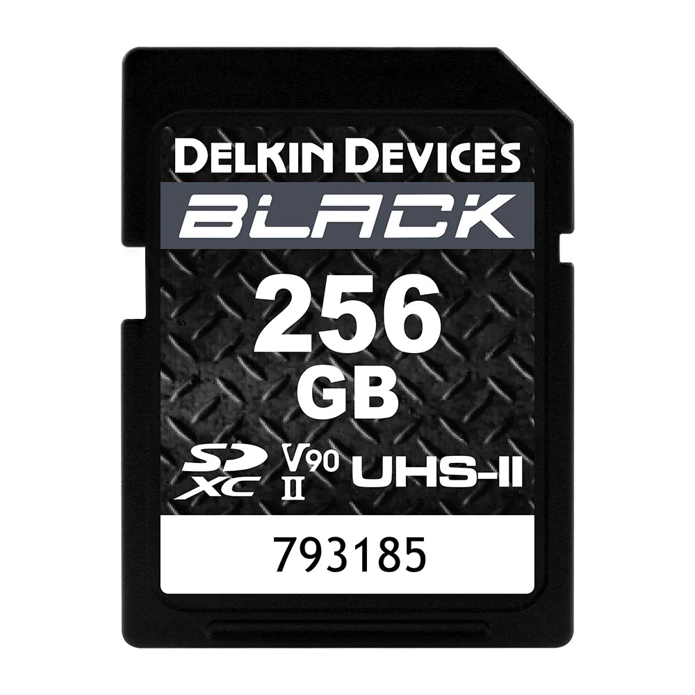 Delkin Devices BLACK UHS - II Rugged SD Card - 256gb - B&C Camera