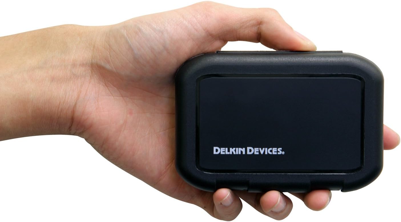 Delkin SD Card Storage Totes - Black - B&C Camera