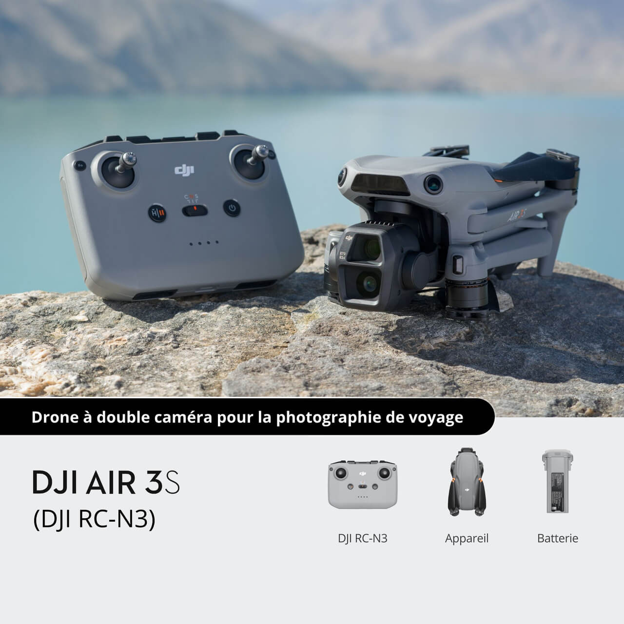 DJI Air 3S (DJI RC - N3) - B&C Camera