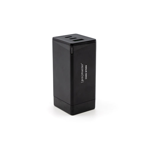 Promaster GaN USB Charger 3-Port 65 Watt