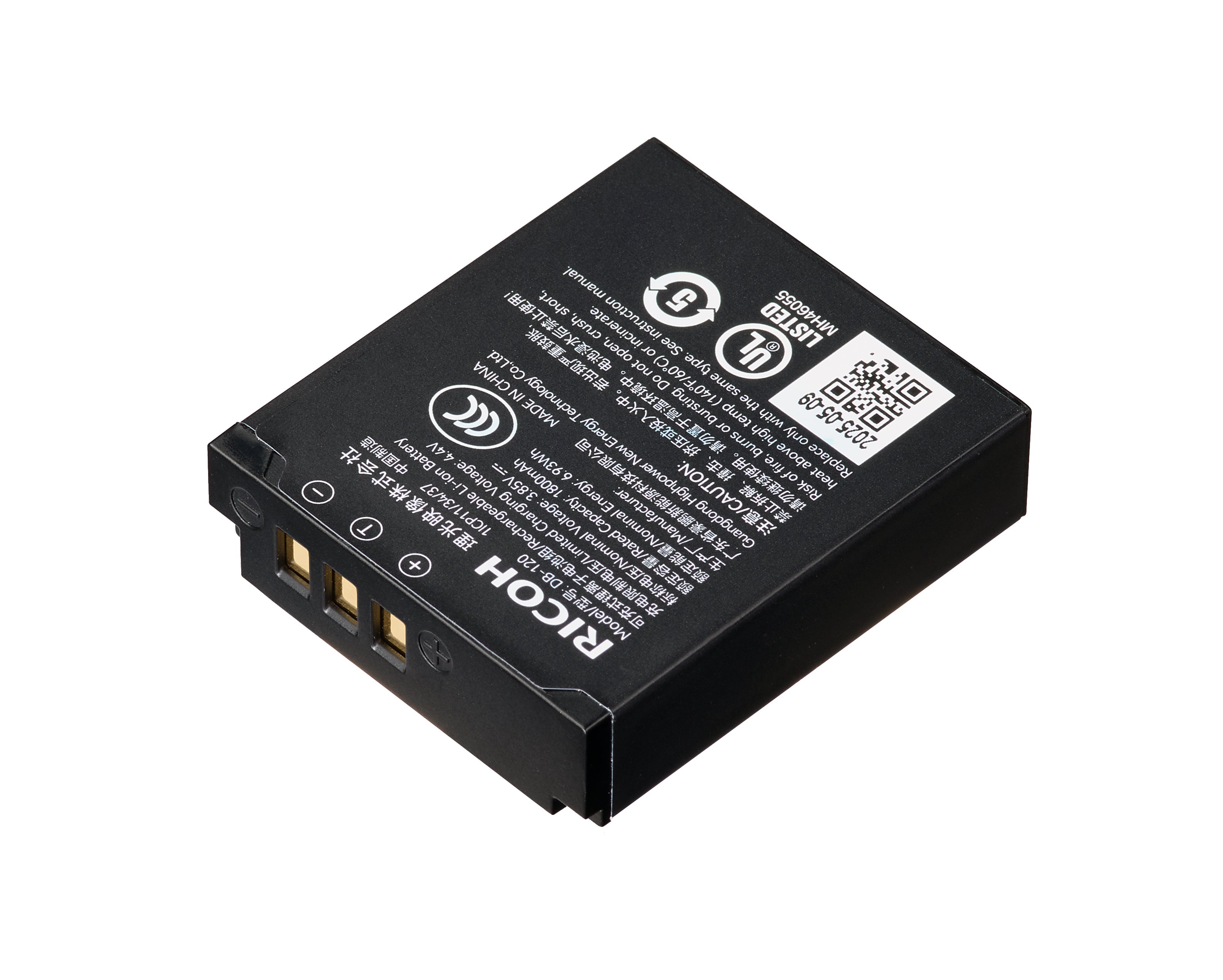 Shop Ricoh RECHARGEABLE L-ION BATTERY DB-120 by Ricoh at B&C Camera
