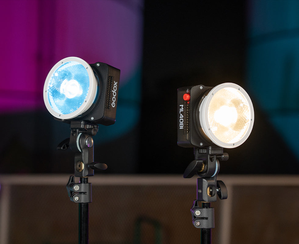 Godox ML40Bi Bi-Color Portable LED Light