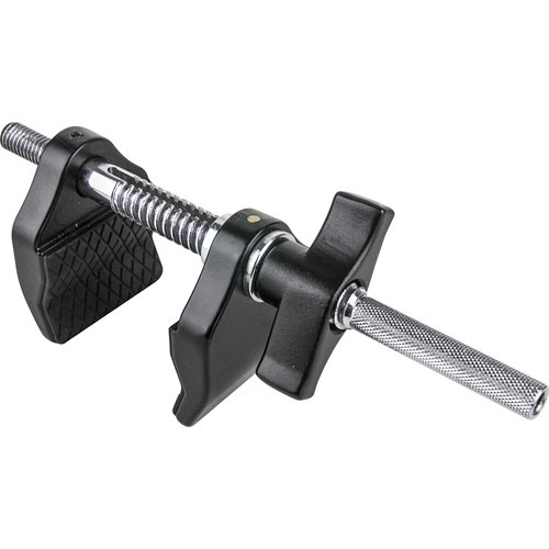 Kupo Mini Viser Clamp with 2" Jaw, 5/8" Baby Stud, and 3/8"-16M Threaded Stud