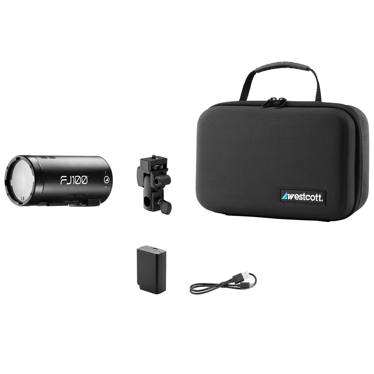 Westcott FJ100 Touchscreen Strobe with FJ Mini AC/DC Battery (100Ws)