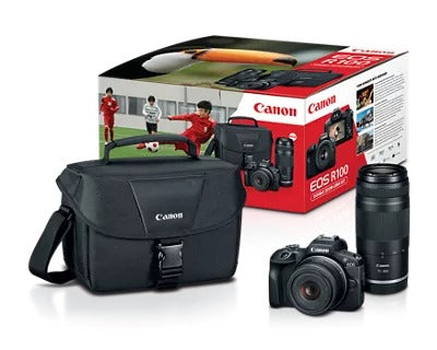 Canon EOS R100 DOUBLE LENS ZOOM KIT