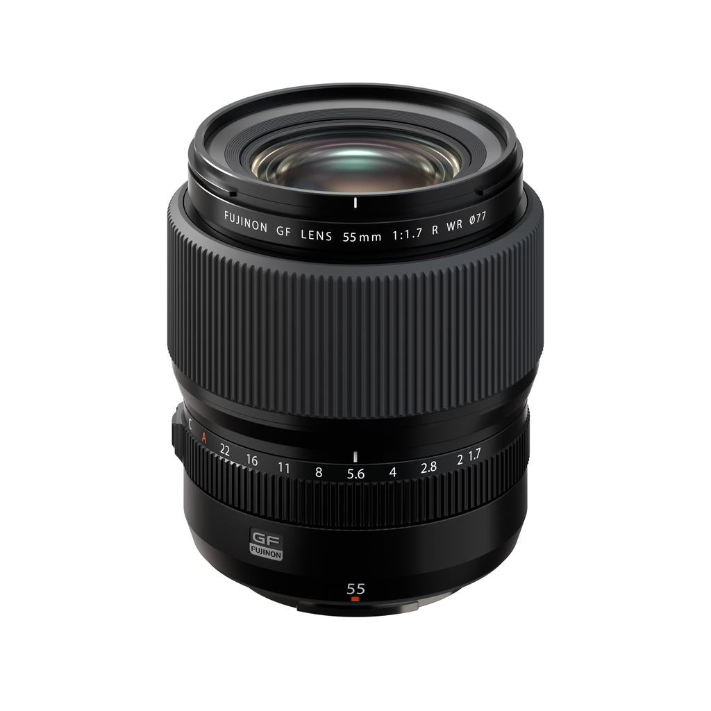 Shop FujiFilm FUJINON GF 55mm F1.7 R WR Lens by Fujifilm at B&C Camera