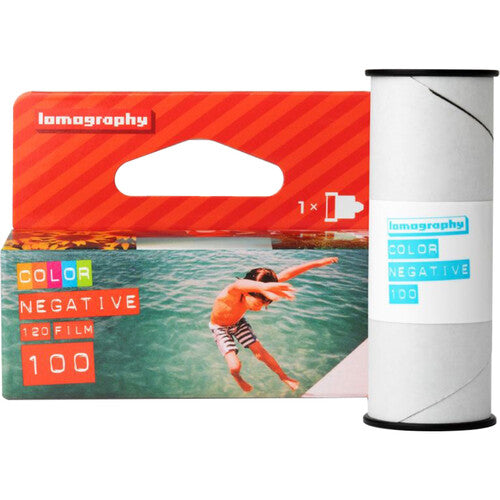 Lomography ISO 100 Color Negative Film (120 Roll Film)