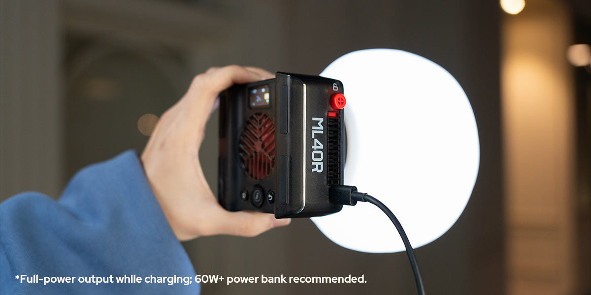Godox ML40Bi Bi-Color Portable LED Light