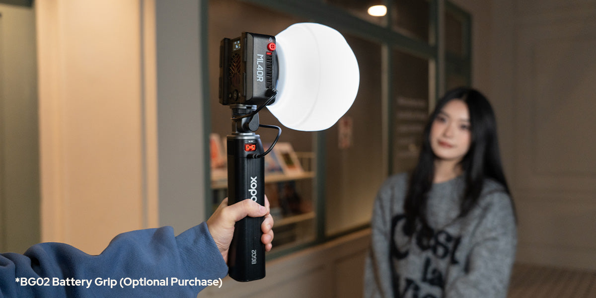 Godox ML40Bi Bi-Color Portable LED Light