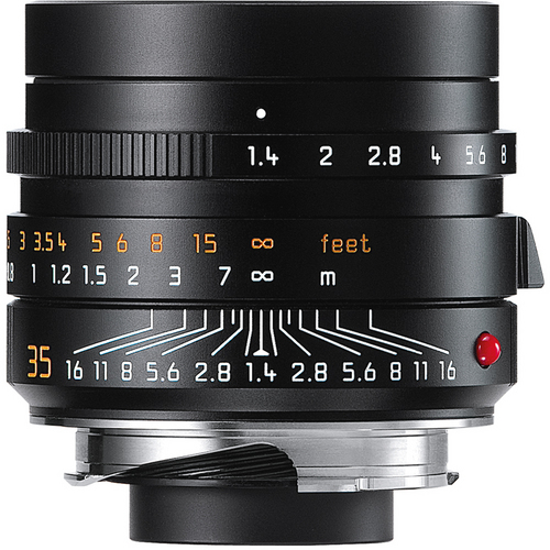 Leica Summilux-M 35mm f/1.4 ASPH Lens (Black)