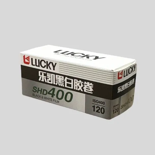 Shop Lucky Luckypan SHD 400 Black & White Negative Film - 120 Roll Film by Lucky at B&C Camera