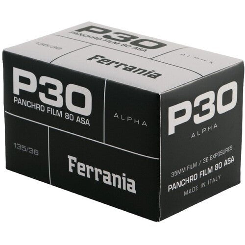 Ferrania P30 80 ISO Film (35mm Roll Film, 36 Exposures) - B&C Camera
