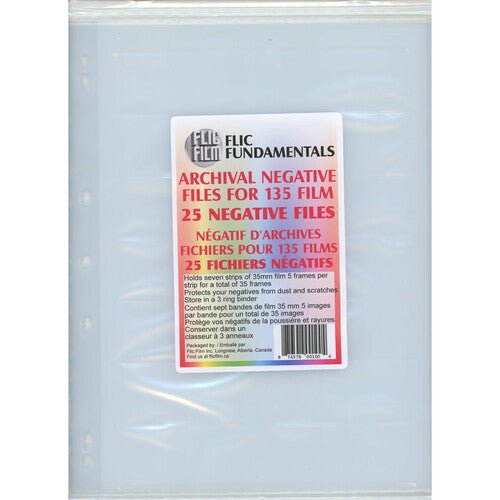 Flic Film Negative Sleeves for 135 Film - B&C Camera