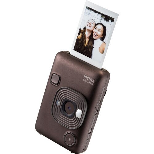 FUJIFILM INSTAX MINI Liplay Hybrid Instant Camera (Deep Bronze) - B&C Camera