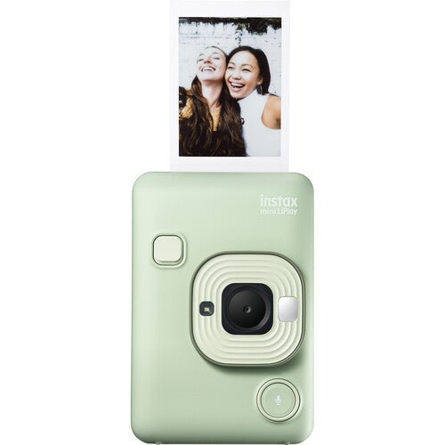 FUJIFILM INSTAX MINI Liplay Hybrid Instant Camera (Matcha Green) - B&C Camera