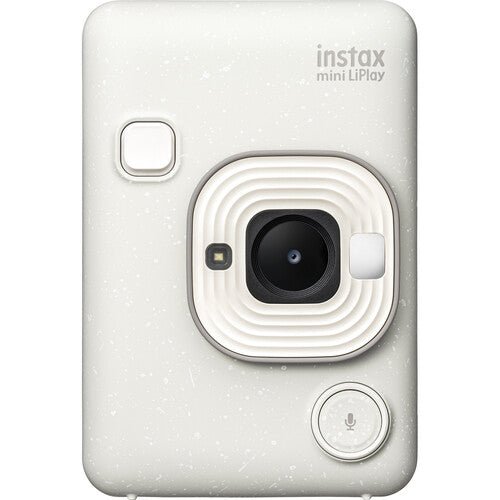 FUJIFILM INSTAX MINI Liplay Hybrid Instant Camera (Misty White) - B&C Camera