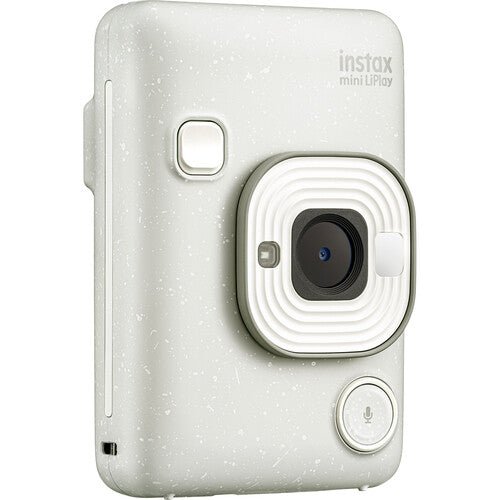 FUJIFILM INSTAX MINI Liplay Hybrid Instant Camera (Misty White) - B&C Camera