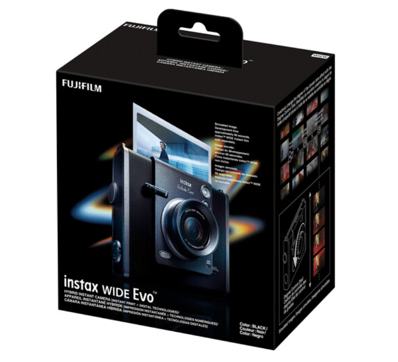 Fujifilm Instax Wide EVO Hybrid Instant Film Camera - B&C Camera