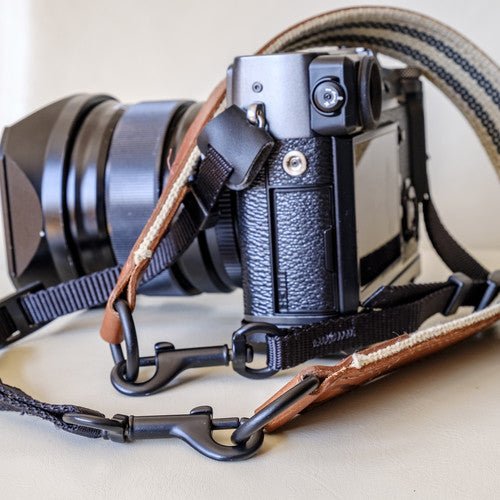 FUJIFILM Premium Leather Camera Strap - B&C Camera