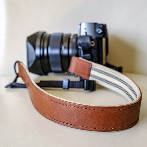 FUJIFILM Premium Leather Camera Strap - B&C Camera
