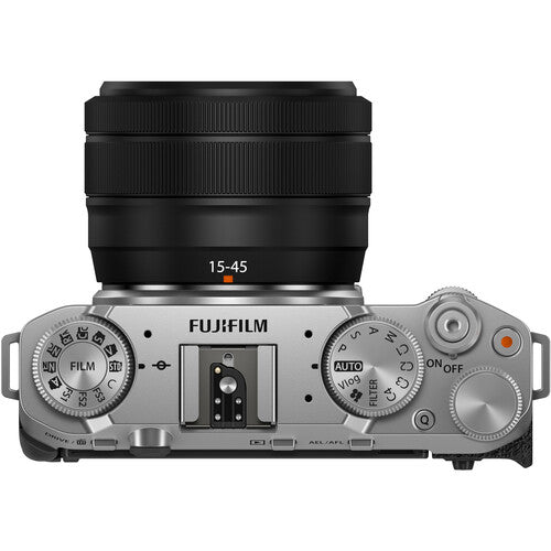 FUJIFILM X - M5 Mirrorless Camera with XC 15 - 45mm f/3.5 - 5.6 Lens (Silver) - B&C Camera