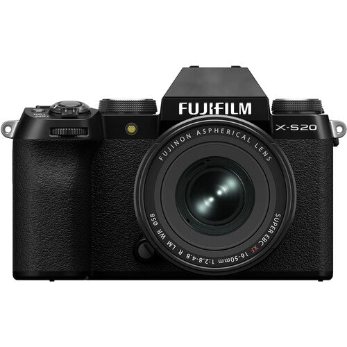 Fujifilm X - S20 Body, Black with XF16 - 50mmF2.8 - 4.8 R LM WR Lens Kit - B&C Camera