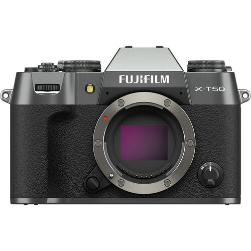 FUJIFILM X-T50, CHARCOAL SILVER - B&C Camera
