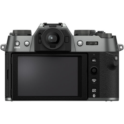 FUJIFILM X-T50, CHARCOAL SILVER with XC15- 45mmF3.5-5.6 OIS PZ Lens Kit - B&C Camera