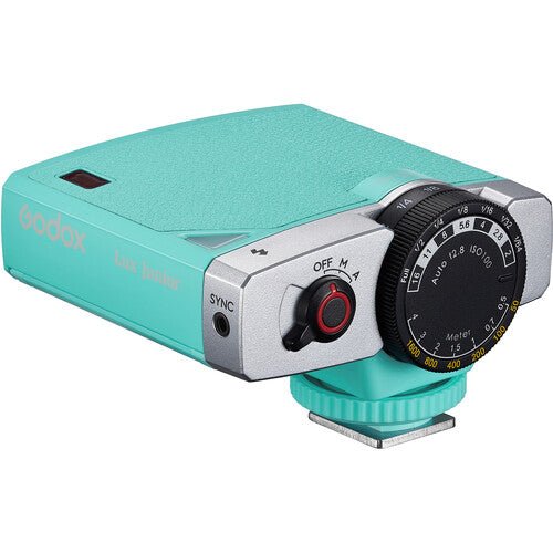 Godox Lux Junior Retro Camera Flash (Mint Green) by Godox at B&C