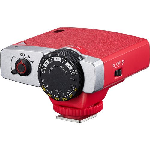 Godox Lux Junior Retro Camera Flash (Red) - B&C Camera
