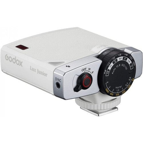 Godox Lux Junior Retro Camera Flash (White)