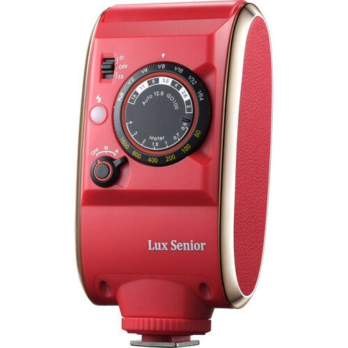 Godox Lux Senior Retro Camera Flash (Red) - B&C Camera