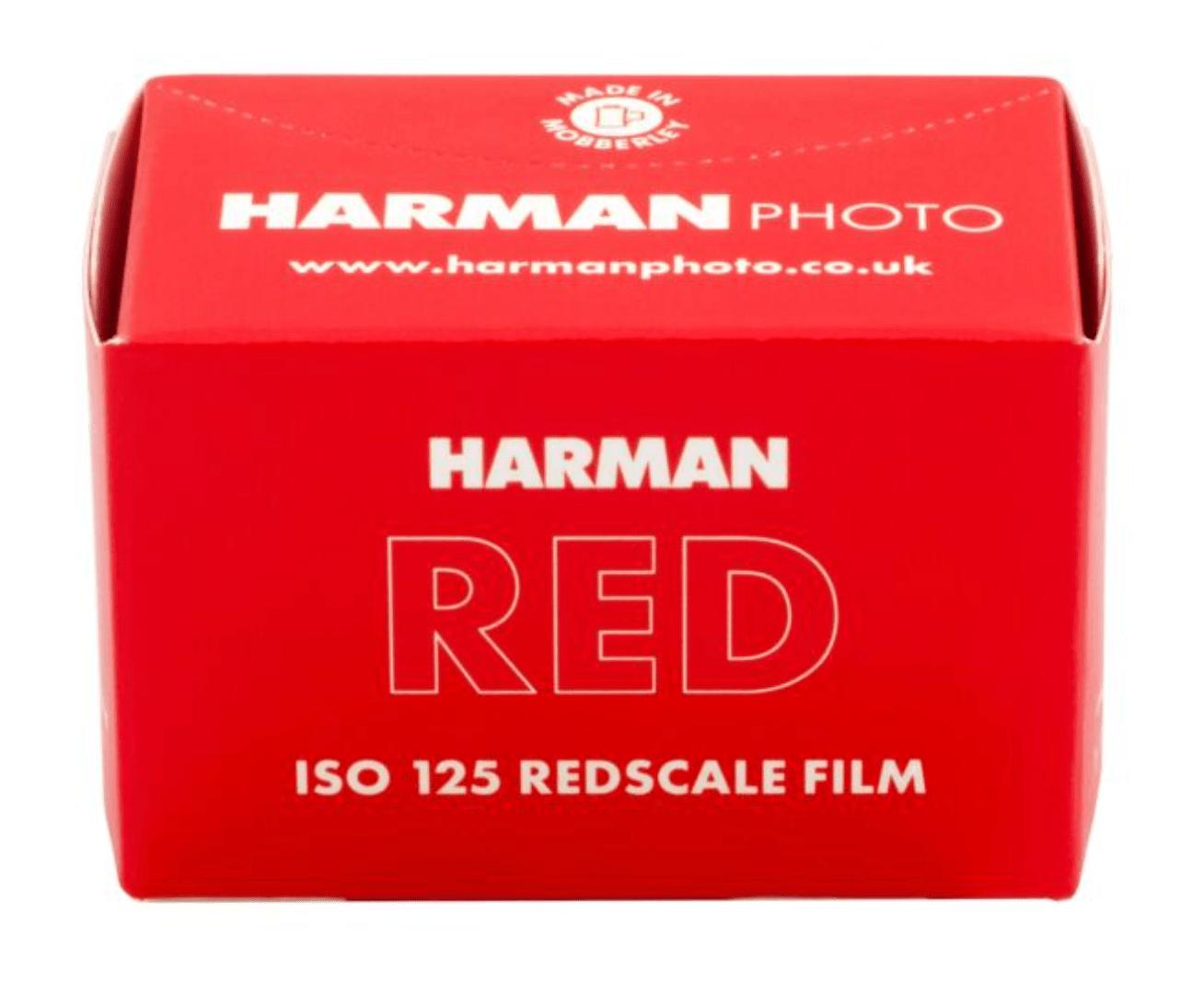 HARMAN RED 125 Redscale Film (35mm Roll Film, 36 Exposures) - B&C Camera