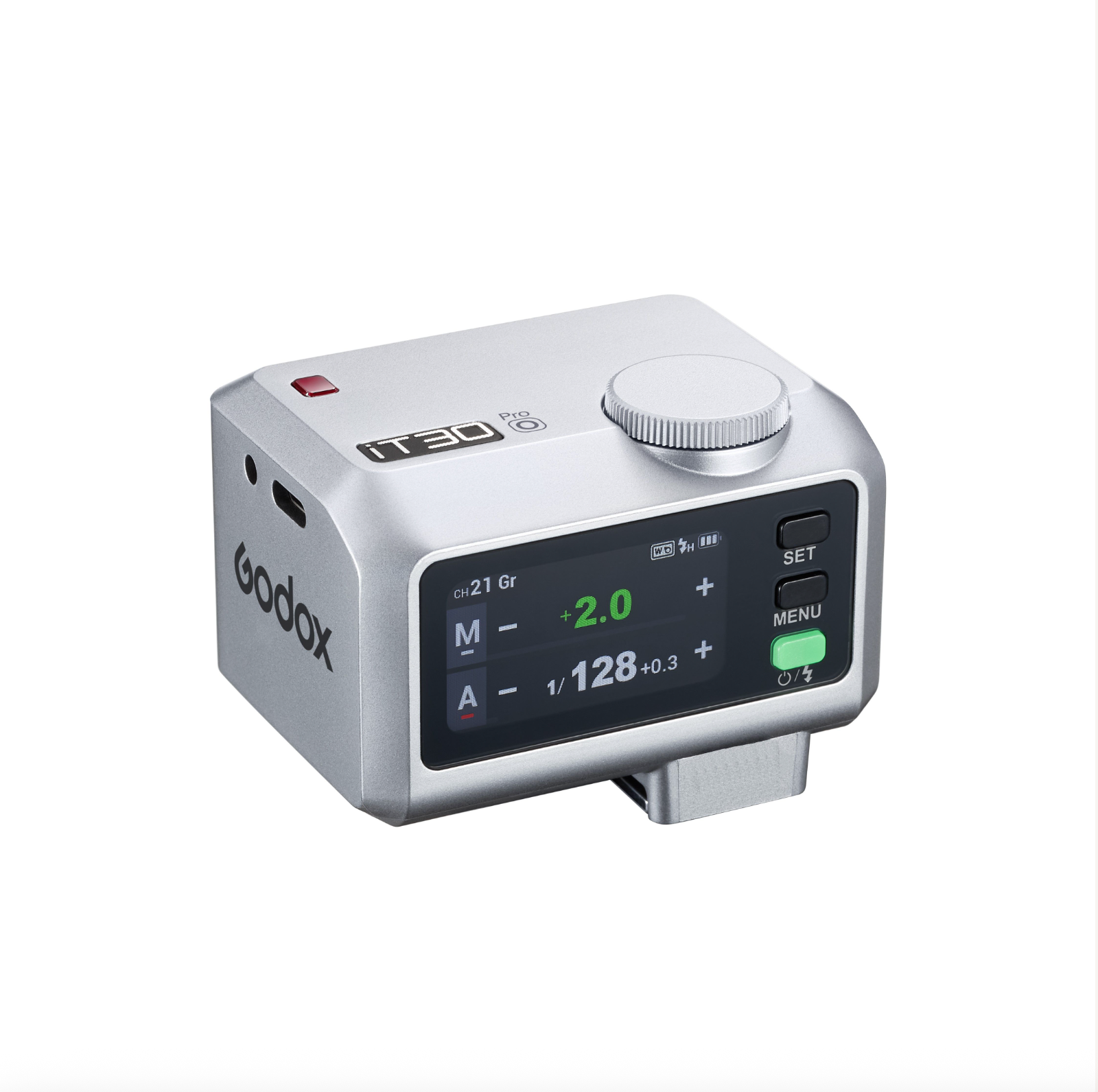 Godox IT30PRO TTL Mini Flash for OM System (Silver)