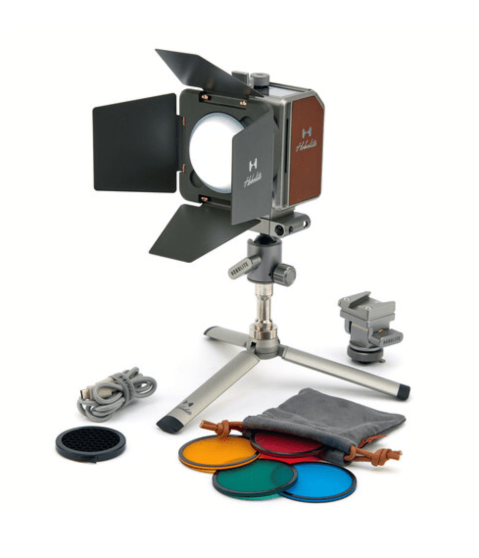 Hobolite Mini Bi-Color LED Light (Brown, Creator Kit) - B&C Camera