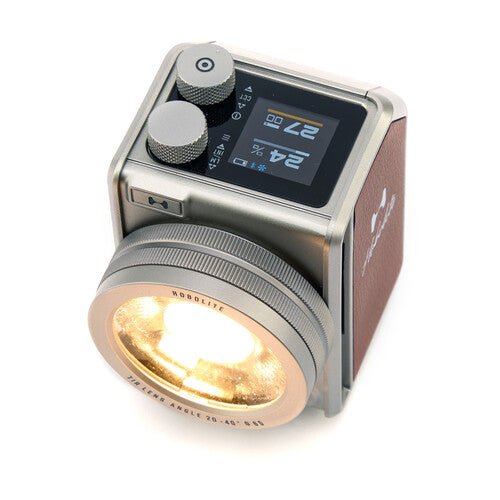 Hobolite Mini Bi-Color LED Light (Brown, Standard Kit) - B&C Camera