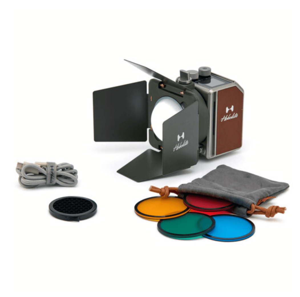 Hobolite Mini Bi-Color LED Light (Brown, Standard Kit) - B&C Camera
